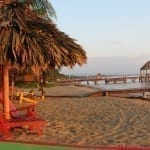 Beach in front of Baracudda Grill