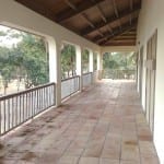 Expansive verandas, all around the houses.