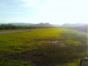 Paved airstrip built to US FAA specs